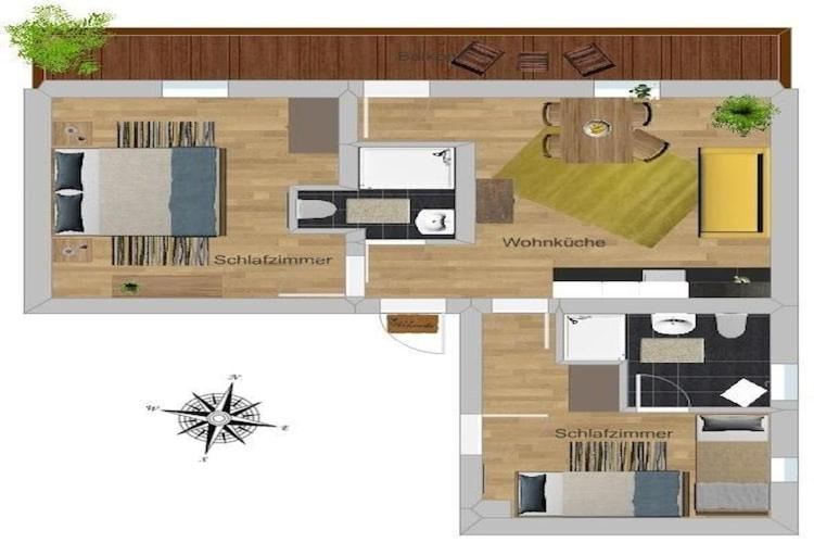 Ferienwohnung Flat In Krimml With A Balcony Exterior foto